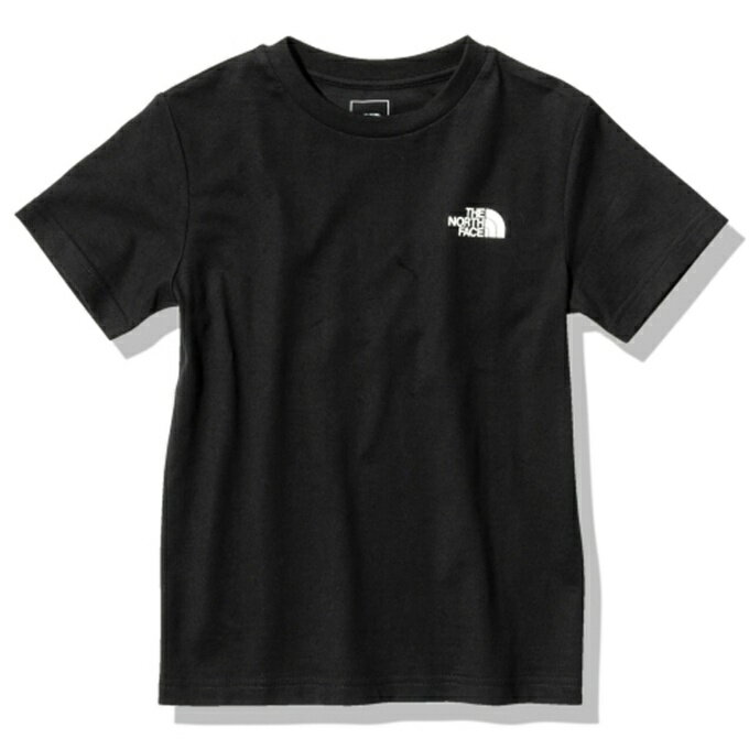 【6/1(木)0:00〜6/11(日)01:59限定対象商品500円クーポン発行中】ノースフェイス Tシャツ 半袖 ジュニア ショートスリーブバックスクエアロゴティー NTJ32333 K THE NORTH FACEのサムネイル