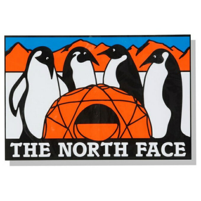 ザ・ノース・フェイス ステッカー TNFプリントステッカー アンタークティカ NN32348 AT THE NORTH FACE ノースフェイス