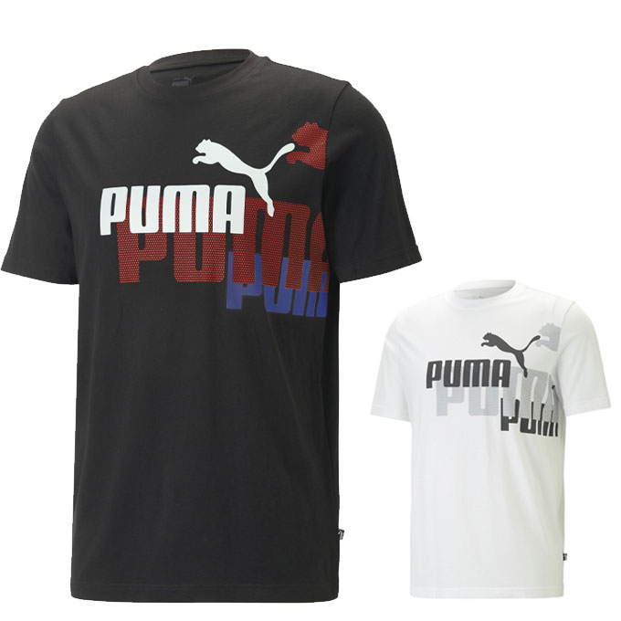 プーマ Tシャツ 半袖 メンズ ESS POWER ビッグロゴTシャツ 675728 PUMA
