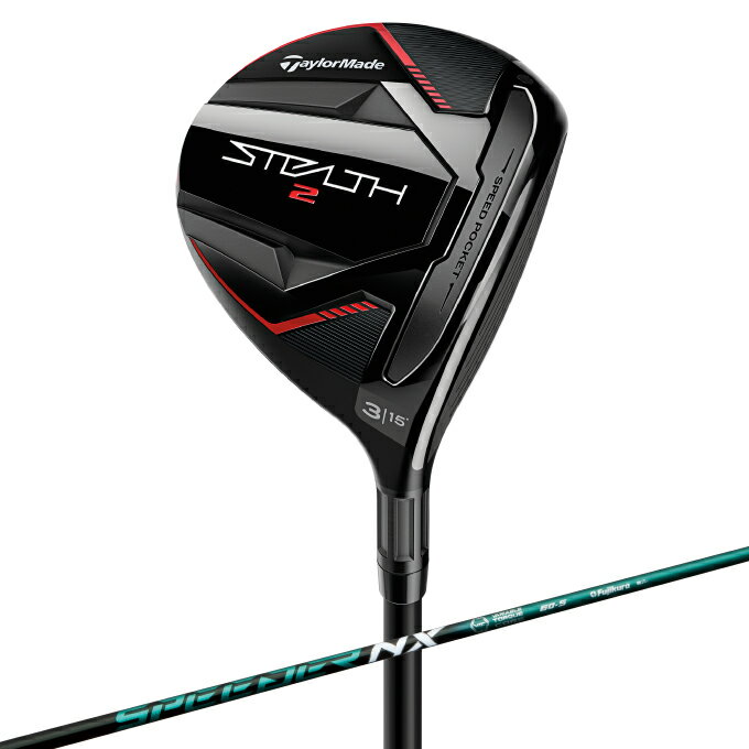 テーラーメイド TaylorMade ゴルフクラブ フェアウェイウッド メンズ ステルス2 SPEEDER NX GREEN 60 カーボンシャフト STEALTH2 FAIRWAY WOODS