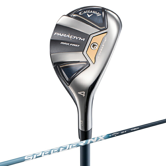 キャロウェイ ゴルフクラブ ユーティリティ メンズ パラダイムマックスファスト SPEEDER NX 40 for Callaway PARADYM MAX FAST UTILITY Callaway その1