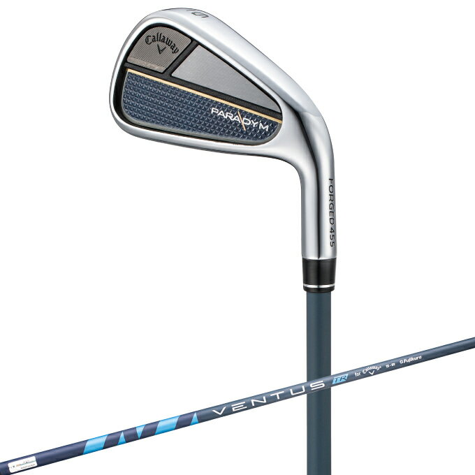 キャロウェイ パラダイム PARADYM 単品アイアン VENTUS TR5 for Callaway カーボンシャフト 2023年モデル IRONS メンズ Callaway ゴルフクラブ その1