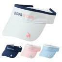 【全品対象最大10%OFFクーポン!7/13 10:00〜7/15 23:59】ルコックスポルティフ le coq sportif ゴルフ サンバイザー レディ...