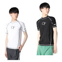 【全品対象最大10%OFFクーポン!7/13 10:00~7/15 23:59】オーシャンパシフィック ラッシュガード 半袖 メンズ S/S 水陸両用 UVカット 日焼け対策 半袖 UPF50+ スイムウェア Tシャツ 紫外線対策 日焼け防止 Ocean Pacific 513482