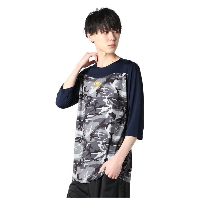 【全品対象最大10%OFF!11/20 20:00〜11/27 1:59】アクティブーム ActiveM 野球 アンダーシャツ 七分袖 カモ柄 吸汗速乾 軽量 ...