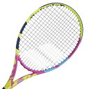 【1/9(火)20:00〜1/16(火)1:59限定対象商品1000円クーポン発行中】バボラ Babolat 硬式テニスラケット 張り上げ済み ジュニア ピュアアエロ ラファ ジュニア26 140471