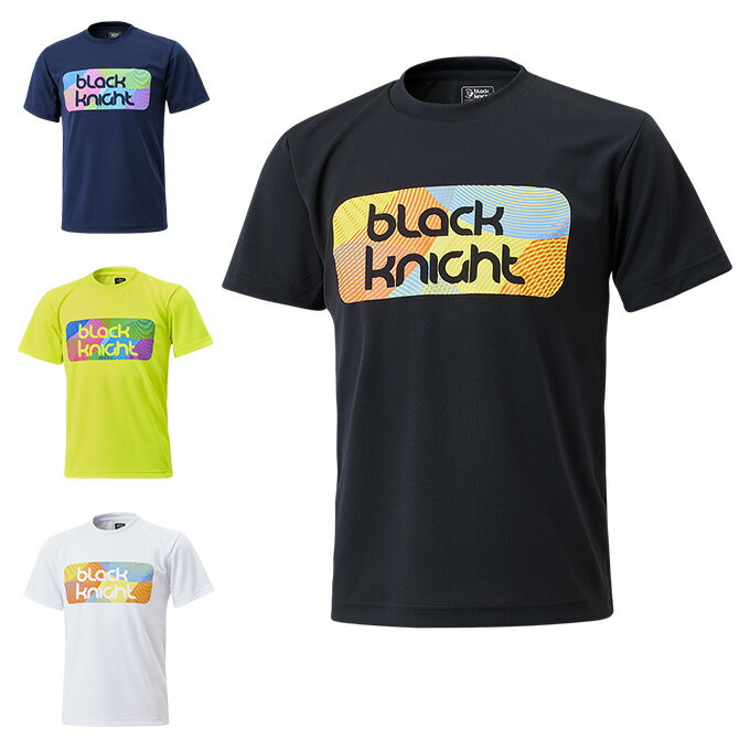 ブラック ナイト Black knight テニスウェア バドミントンウェア Tシャツ 半袖 メンズ ドライTシャツ T..