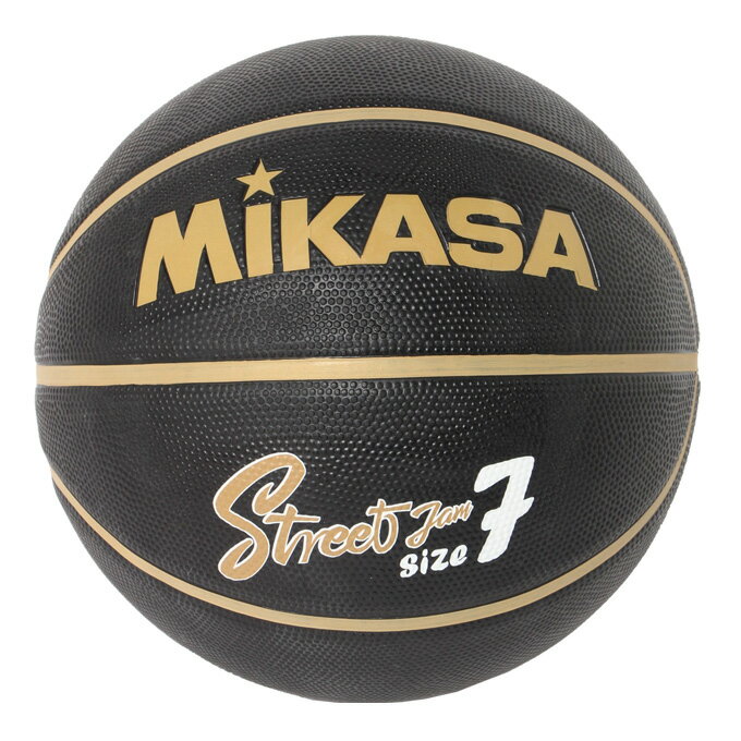 ミカサ MIKASA バスケットボール 7号球 メンズ レディース バスケゴムボール7号 BB702B-BKGL-EC