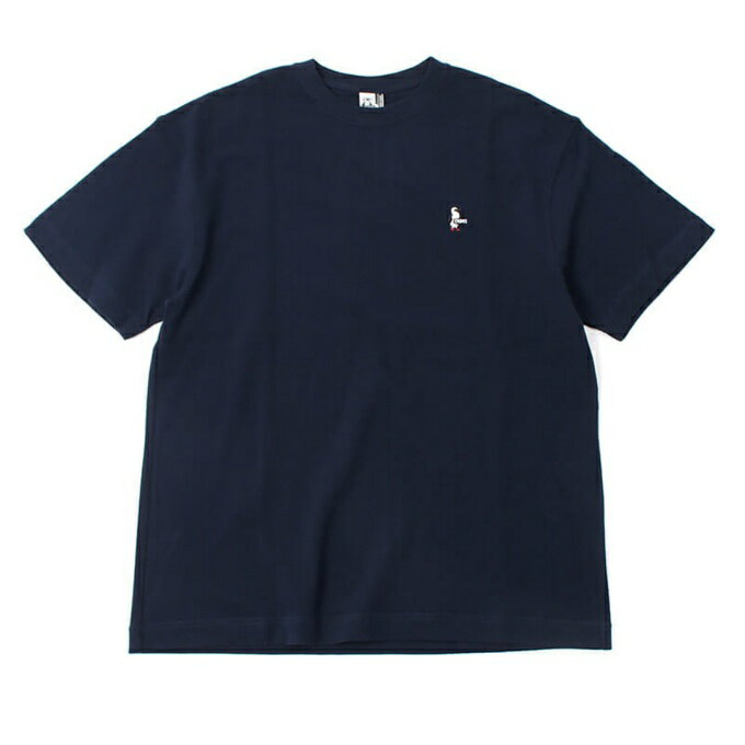チャムス CHUMS Tシャツ 半袖 メンズ オーバーサイズドブービーピケTシャツ CH02-1186 Navy