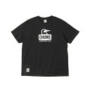 チャムス CHUMS Tシャツ 半袖 メンズ ブービーフェイスTシャツ CH01-2278 Black/White