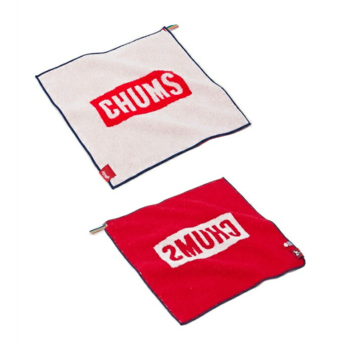 `X CHUMS ^I Snh^I Logo Hand Towel CH62-1059 White