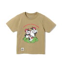 チャムス ペアTシャツ チャムス CHUMS Tシャツ 半袖 ジュニア Booby Family Camp T-Shirt CH21-1271 Beige