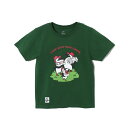 チャムス ペアTシャツ チャムス CHUMS Tシャツ 半袖 ジュニア Booby Family Camp T-Shirt CH21-1271 Dark Green