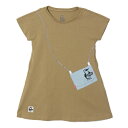【最大10%OFFクーポン発行中!5/1 0:00〜5/5 23:59】 チャムス CHUMS ワンピース 半袖 ジュニア KIDS DRESS CH21-12...