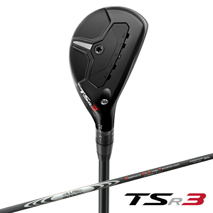 タイトリスト Titleist ゴルフクラブ ユーティリティ メンズ TSR3 UTILITY METAL N.S. MODUS3 HYBRID GOST シャフト TSR3 UT MODUS3-HY