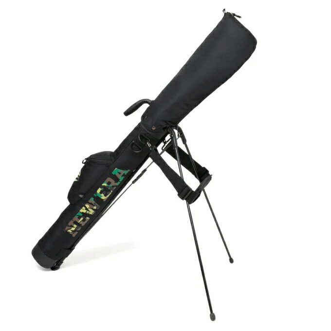 ニューエラ NEW ERA スタンドクラブケース セルフスタンドケース ワードマークロゴ ブラック × ウッドランドカモ 13517856