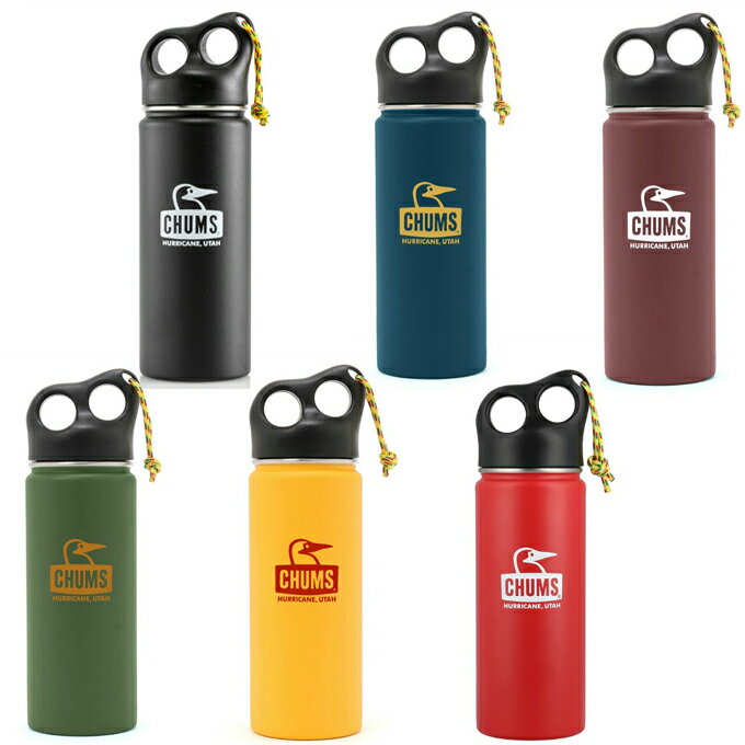 チャムス CHUMS 水筒 すいとう 持ち運び キャンパーステンレスボトル500 Camper Stainless Bottle 500 CH62-1920