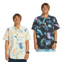 クイックシルバー QUIKSILVER 半袖シャツ メンズ TROPICAL GLITCH SS EQYWT04492