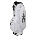 タイトリスト キャディバッグ メンズ 軽量 9型 5分割 アスパイア パフォーマンス TB23ACBA-10 Titleist 軽量モデル 2.8kg ネームプ...