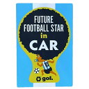 【最大10%OFFクーポン発行中!5/1 0:00〜5/5 23:59】 ゴル gol サッカー 応援グッズ メンズ ジュニア カーマグネット ディエゴ G28...