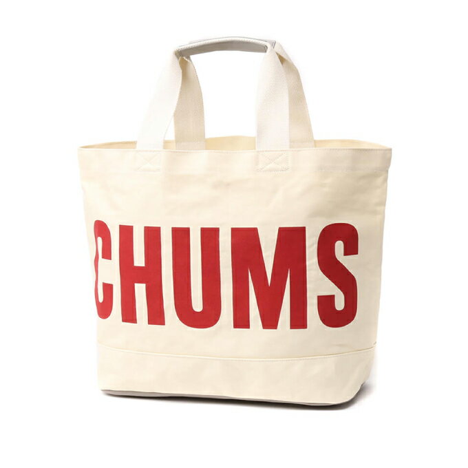 チャムス CHUMS ショルダーバッグ メンズ レディース ビッグチャムスキャンバスラージトート Big CHUMS Canvas Large Tote CH60-3444 NATURAL