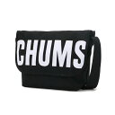 チャムス メッセンジャーバッグ メンズ 【まとめ買いで最大10％OFF！〜4/17 9:59】チャムス CHUMS ショルダーバッグ メンズ レディース リサイクルチャムスメッセンジャーバッグ CH60-3533 BLACK