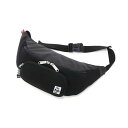 `X CHUMS {fBobO Y fB[X t@j[pbNXEFbgiC Fanny Pack Sweat Nylon CH60-3607 BLACK CHARCOAL