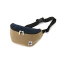 チャムス CHUMS ボディバッグ メンズ レディース ミニウエストバッグスウェットナイロン Mini Waist Bag Sweat Nylon CH60-3624 NAVY/BEIGE