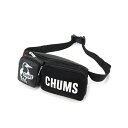 チャムス CHUMS ボディバッグ メンズ レディース 3ポーチボディバッグスウェットナイロン 3 Pouch Body Bag Sweat Nylon CH60-3457 BLACK/CHARCOAL