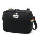 チャムス CHUMS ショルダーバッグ メンズ レディース スプリングデールショルダーバッグ サコッシュ Spring Dale Shoulder Bag CH60-3474 BLACK RAINBOW