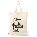 チャムス トートバック メンズ レデイl−ス ブービービッグキャンバストート Booby Big Canvas Tote CH60-3493 BLACK CHUMS