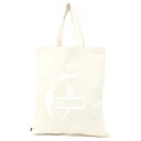 チャムス トートバック メンズ レデイl−ス ブービービッグキャンバストート Booby Big Canvas Tote CH60-3493 WHITE CHUMS