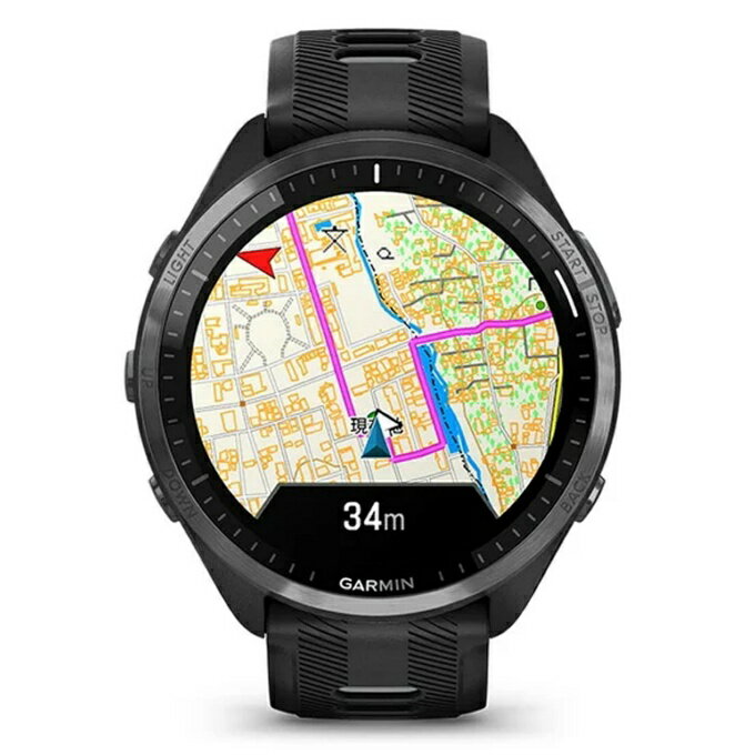 �����ߥ� GARMIN ���˥� �ӻ��� GPS�� ��� ��ǥ����� �ե������ʡ� Forerunner 965 010-02809-60