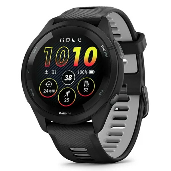 【まとめ買いで最大ポイント10倍2024年6/4 20：00〜6/11 1：59】ガーミン GARMIN ランニング 腕時計 GPS付 メンズ レディース Forerunner 265 Music 010-02810-40