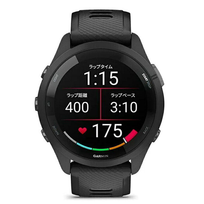 �����ߥ� GARMIN ���˥� �ӻ��� GPS�� ��� ��ǥ����� �ե������ʡ� Forerunner 265 Music 010-02810-40