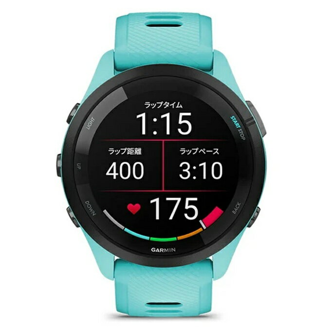 �����ߥ� GARMIN ���˥� �ӻ��� GPS�� ��� ��ǥ����� �ե������ʡ� Forerunner 265 Music 010-02810-42
