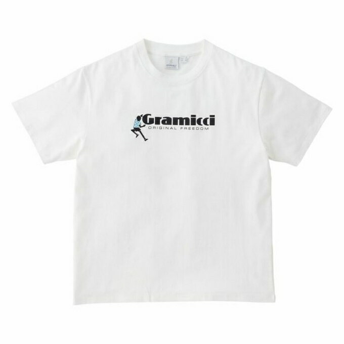 グラミチ アウトドアウェア メンズ グラミチ Gramicci 半袖シャツ メンズ ダンシングマンTシャツ DANCING MAN TEE G3SU-T045 WHITE