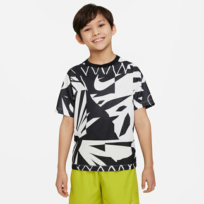 ナイキ Tシャツ 半袖 ジュニア J DF SSNL AOP SS FB1287-010 NIKEのサムネイル