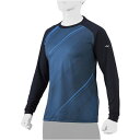 ミズノ 野球 アンダーシャツ 長袖 メンズ レディース 裏起毛グラフィック 12JAAP8114 MIZUNO