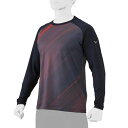 ミズノ 野球 アンダーシャツ 長袖 メンズ レディース 裏起毛グラフィック 12JAAP8186 MIZUNO