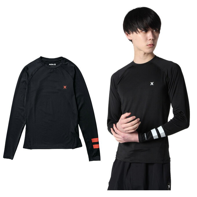 ハーレー HURLEY ラッシュガード 長袖 メンズ L/Sラッシュガード MRG2310039のサムネイル