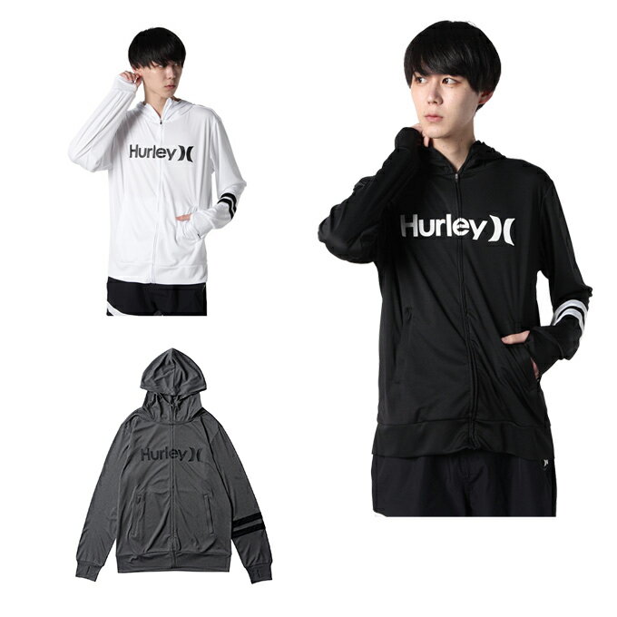 ハーレー HURLEY ラッシュガード 長袖 メンズ L/Sラッシュパーカー MRG2310036