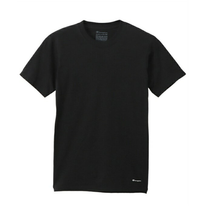 【全品対象最大10%OFF!2025年8月4日20:00〜8月11日1:59】 チャンピオン Champion Tシャツ 半袖 ジュニア クルーネック CB1EV701-BK