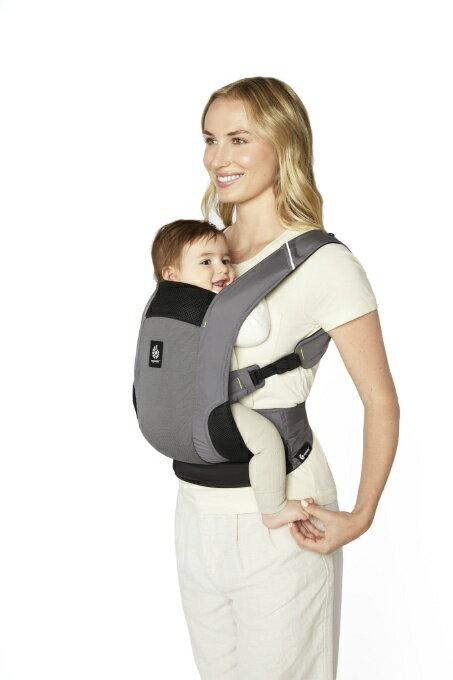 エルゴベビー Ergobaby AWAY 抱っこ紐 だっこひも ベビーキャリア 日よけ 風よけ 出産祝い CREGBCAWYGRAPH 【ご自宅配送限定】 ‥