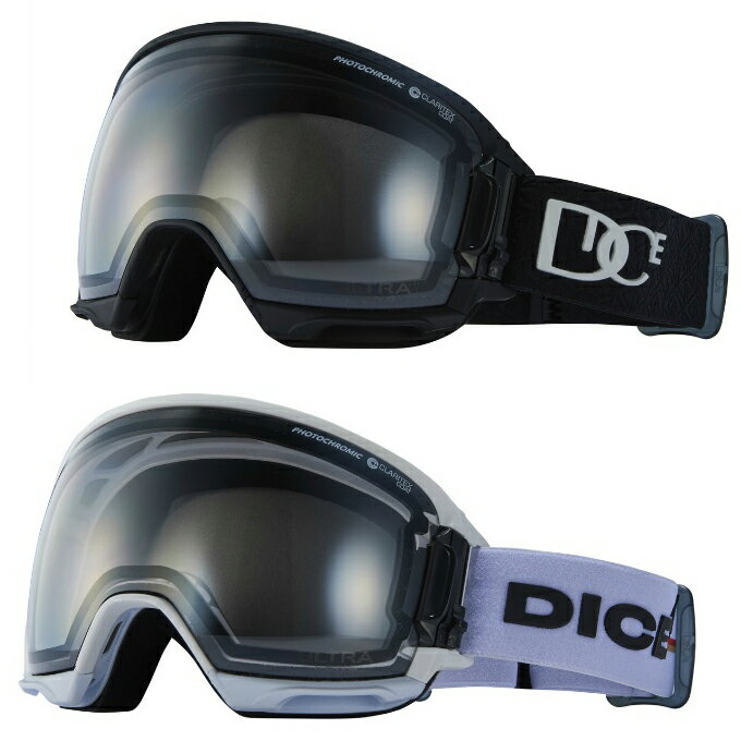 ダイス DICE スキー スノーボードゴーグル メンズ メンズ レディース GOGGLE 調光 HIGHROLLER HR34570 2023-2024 2024モデル
