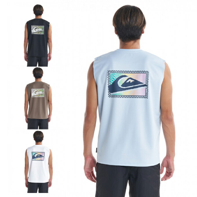 クイックシルバー QUIKSILVER ラッシュガード 半袖 メンズ GRADIENT WAVE TANK QLY232005