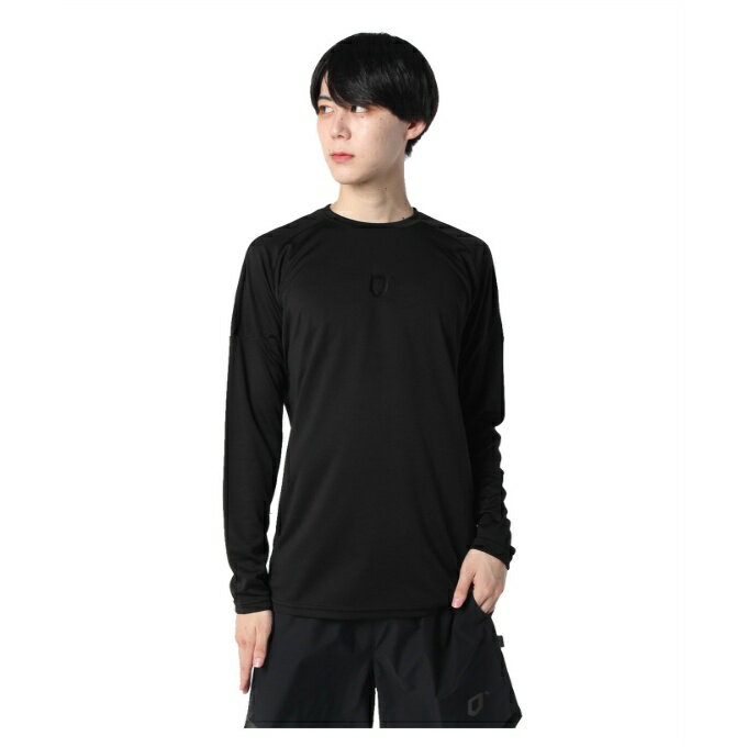 【全品対象最大10%OFFクーポン 2025/11/30 0:00〜12/11 1:59】ブラック VLUCK サッカーウェア プラクティスシャツ 長袖 メンズ...