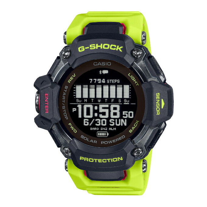 G-SHOCK ジーショック ランニング 腕時計 GPS付 ジースクワッド G-SQUAD GBD-H2000 GBD-H2000-1A9JR