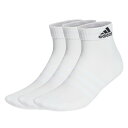 アディダス アンクルソックス メンズ レディース クッション スポーツウェア アンクルソックス3足組 HT3441 EBB63 adidas
