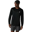 【エントリーでポイント最大15倍！】アシックス ランニングウェア Tシャツ 長袖 メンズ SILVER LS TOP 2011C350-001 asics